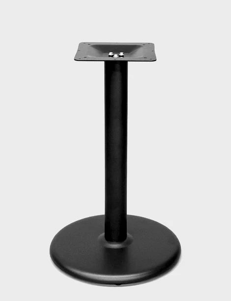 Black Basic Round Restaurant Table Base